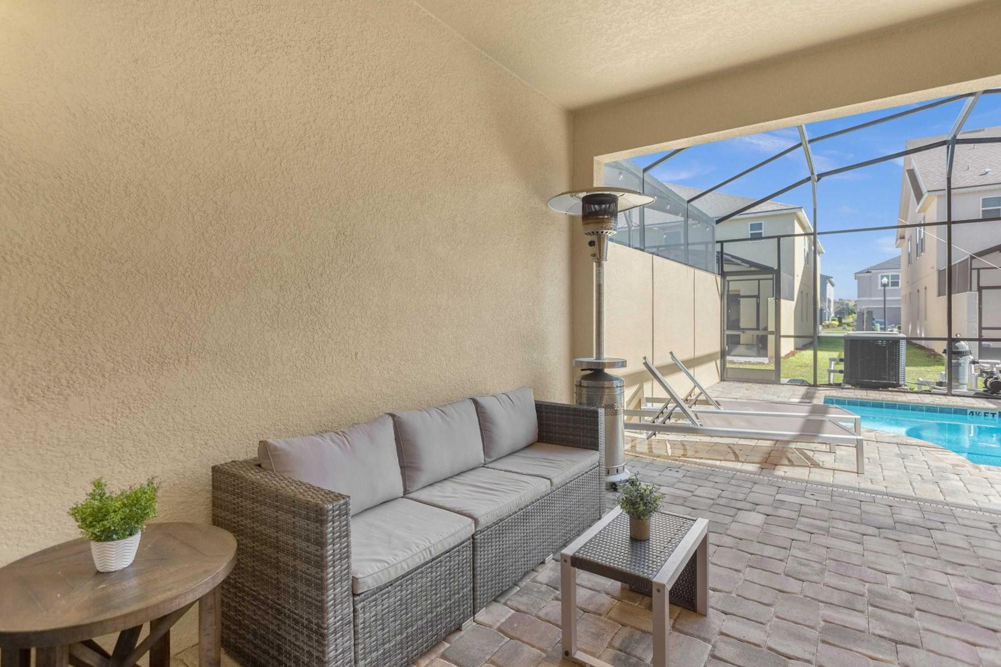 4Br Villa Home With Private Pool Near Disney Kissimmee Exterior foto